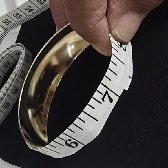 Napier Wrist Cuff Gold Tone - Picture 3 of 8